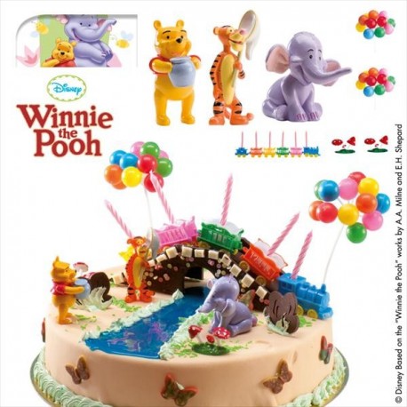 Kit Winnie The Pooh PVC 5,5cm