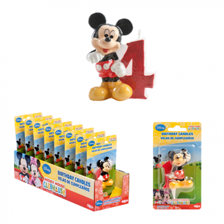 Mickey Candle N°4 6,5cm
