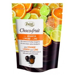 Choco&Fruit bag 125g Orange, Lemon and Lime filling