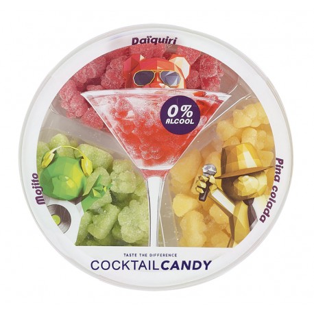 Coctail Candy Bears Assorted Box 450g