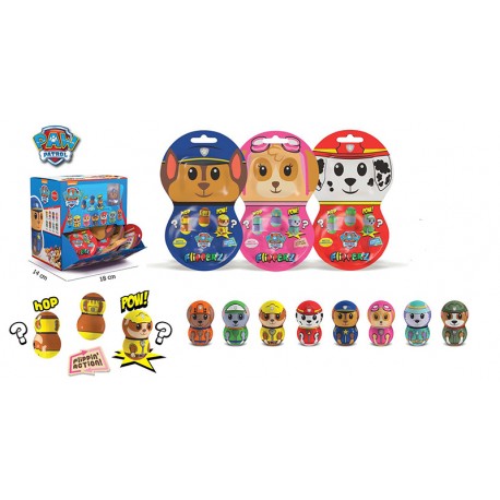 Paw Patrol Flipperz with candies