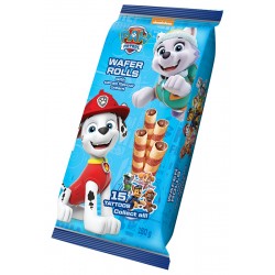 Paw Patrol Wafer Rolls with cocoa cream & tattoo 150g