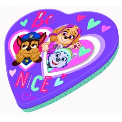 Paw Patrol Heart Shaped Tin with Jelly 80g