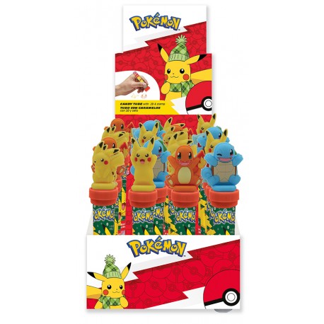 Pokemon Stamps with 2D Figurines