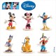Mickey & Friends Set PVC 6-9 cm
