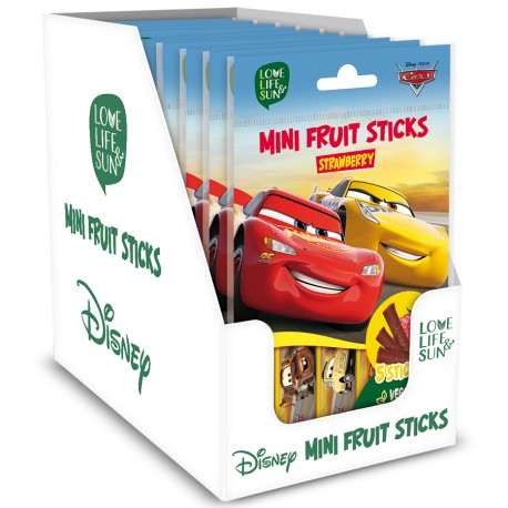 Cars Mini Fruit Stick (5x10g) Foil (strawberry)