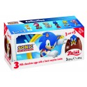 Sonic Chocolate Eggs 3pack (3x20g)