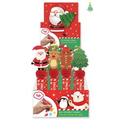 Xmas Stamps with 2D Figurines