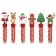 Xmas Stamps with 2D Figurines