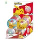 Pokemon Tin Balls with candy & stickers