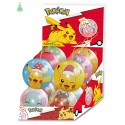 Pokemon Tin Balls with candy & stickers