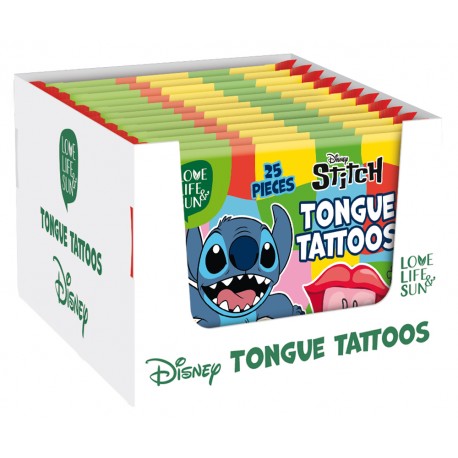 Disney Wafer with Tongue Tattoo 11g