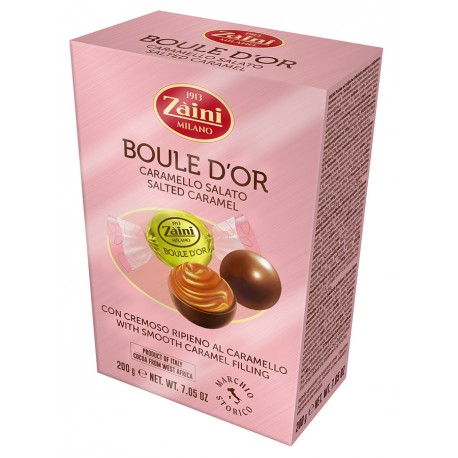 Boule d'Or Salted Caramel Carton Box 200g