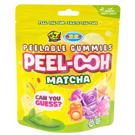 Peeling Gummies 3D Matcha 60g