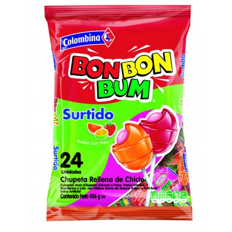 Bon Bon Bum Assorted 17g, bag